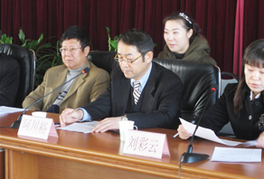 2010年“青島大學(xué)-永旺獎(jiǎng)學(xué)金”捐贈(zèng)儀式