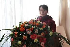 2011年“青島大學(xué)-永旺獎(jiǎng)學(xué)金”捐贈(zèng)儀式