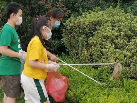 共建清潔家園，永旺與你同行—青島永旺社會(huì)貢獻(xiàn)活動(dòng)