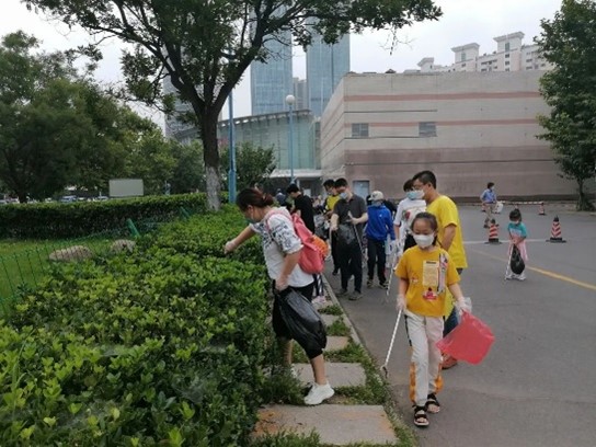 共建清潔家園，永旺與你同行—青島永旺社會(huì)貢獻(xiàn)活動(dòng)